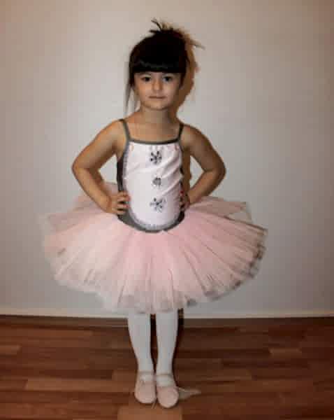 Ayce Kostüm - Pembe Gri Tütü - T07