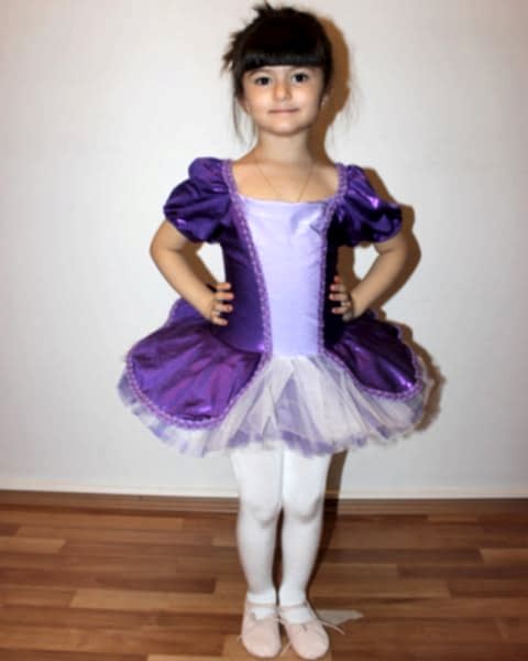 Ayce Kostüm -  Mor Beyaz Tütü - T15