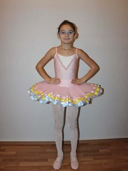 AYCE KOSTÜM - GÖKKUŞAĞI ŞERTİLİ PEMBE TÜTÜ - T26