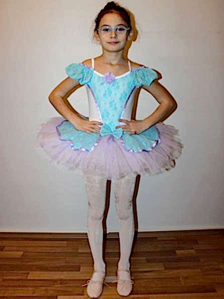 AYCE KOSTÜM - BABY MAVİ MOR PRENSES TÜTÜ - T37