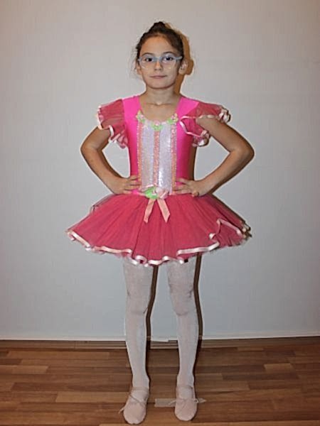 AYCE KOSTÜM - FİYONKLU PEMBE FLOWER TÜTÜ - T40