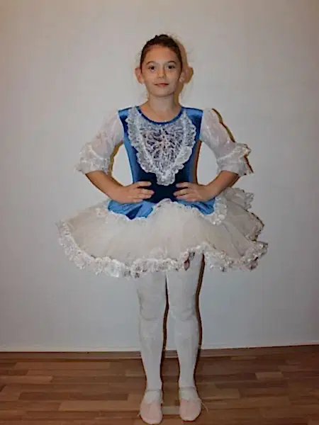 Ayce Kostüm - Mavi Dantelli Tütü - T67