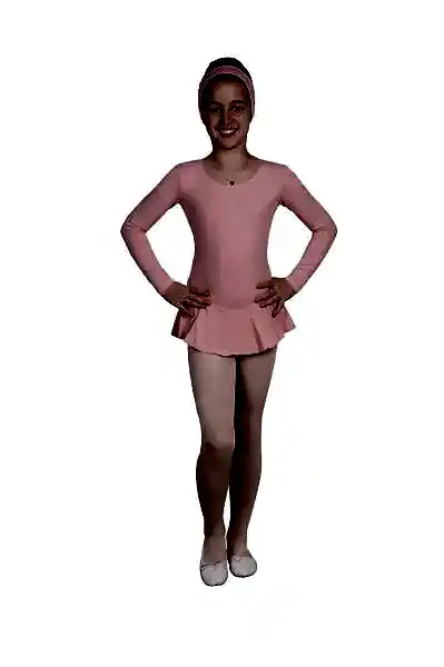 Ayce Kostüm - MAYO ETEKLİ UZUN KOLLU B01